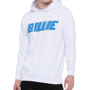 NWT Billie Eilish Blue Racing Blohsh Hoodie